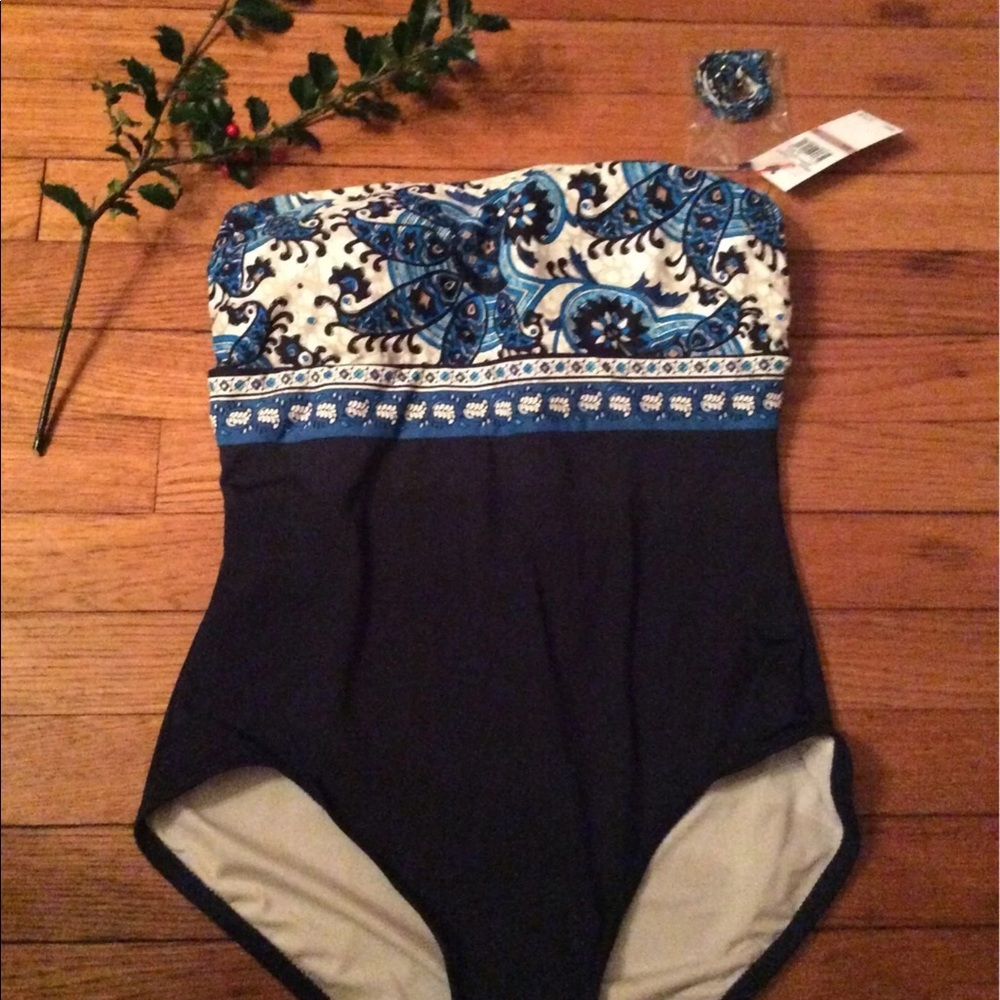 MICHAEL KORS BANDRAU MAILLOT SWIMINF SUITS